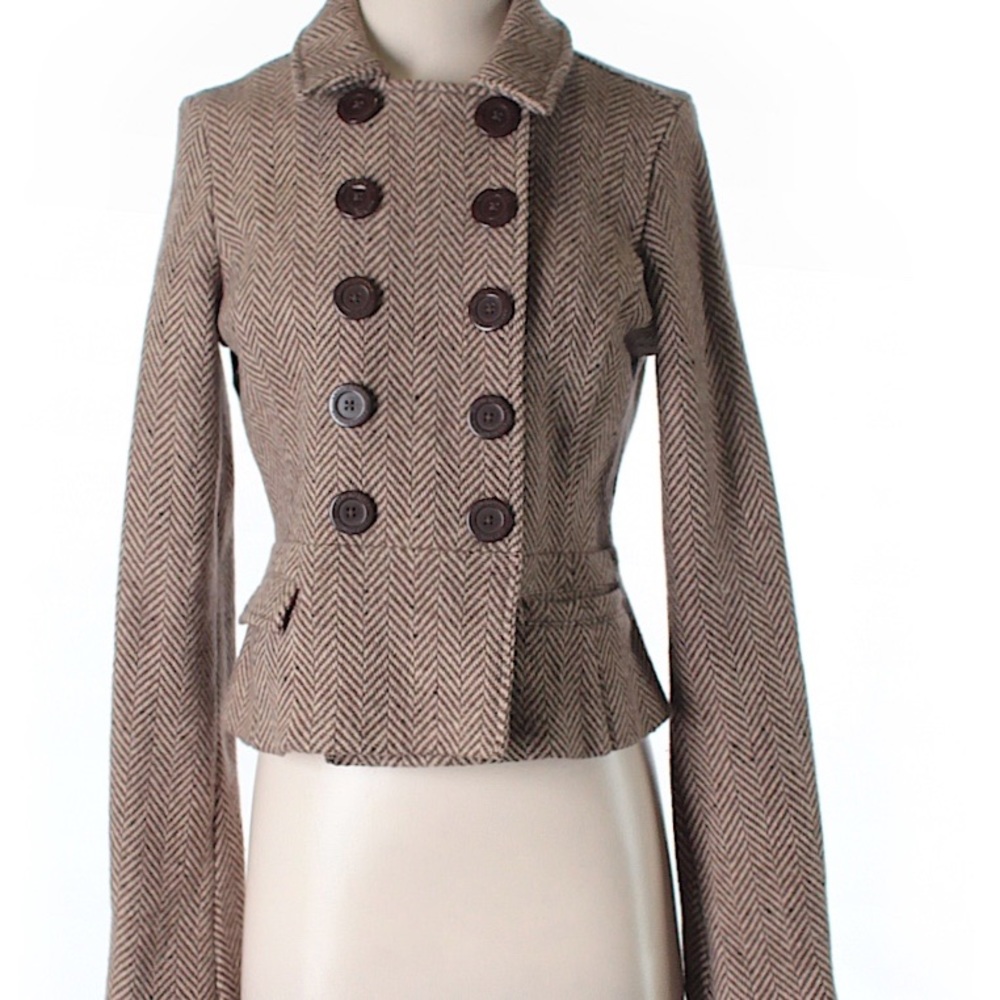 Moving! Gone Tomorrow! {A&F} Herringbone Jacket